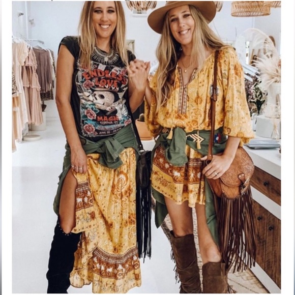 Spell & The Gypsy Mystic Tunic Dress| Sunflower🌻 - Picture 7 of 12